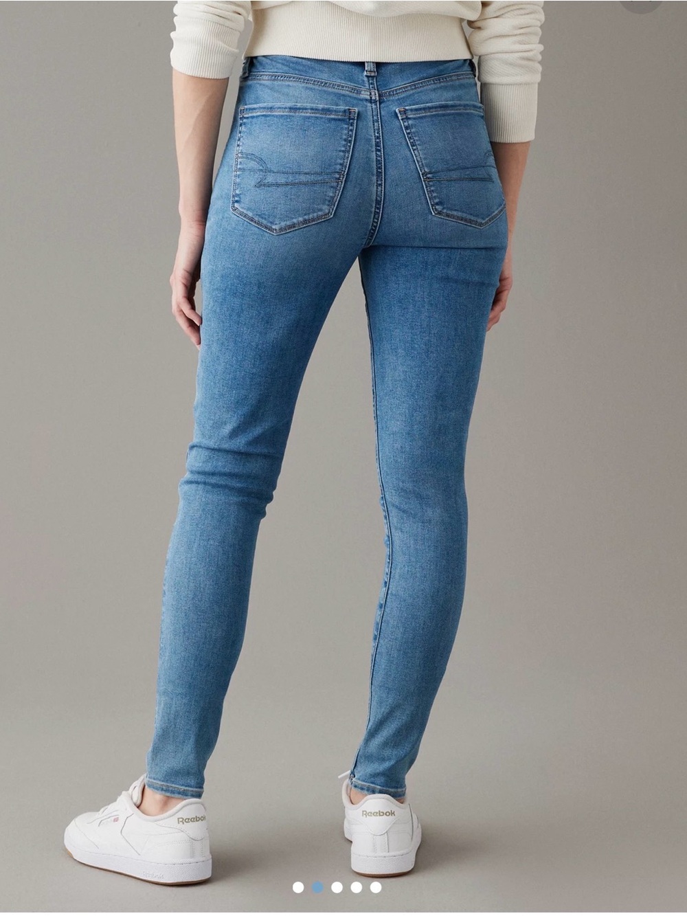 American Eagle Next Level Super High-Waisted Jegging Size 10; 30W - Picture 2 of 5